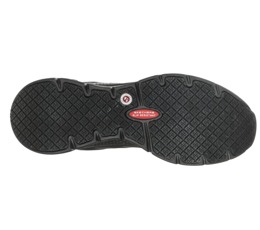 SKECHERS Men's Arch Fit Sr - Axtell Black Walking Shoes
