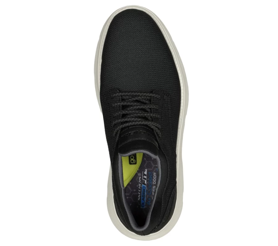 SKECHERS Men's Black Garza - Reardon Sneakers