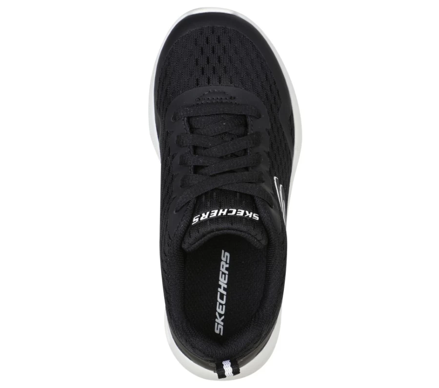 SKECHERS Kids Microspec Max Sneakers in Black - Lightweight & Comfortable Running Shoes for Children