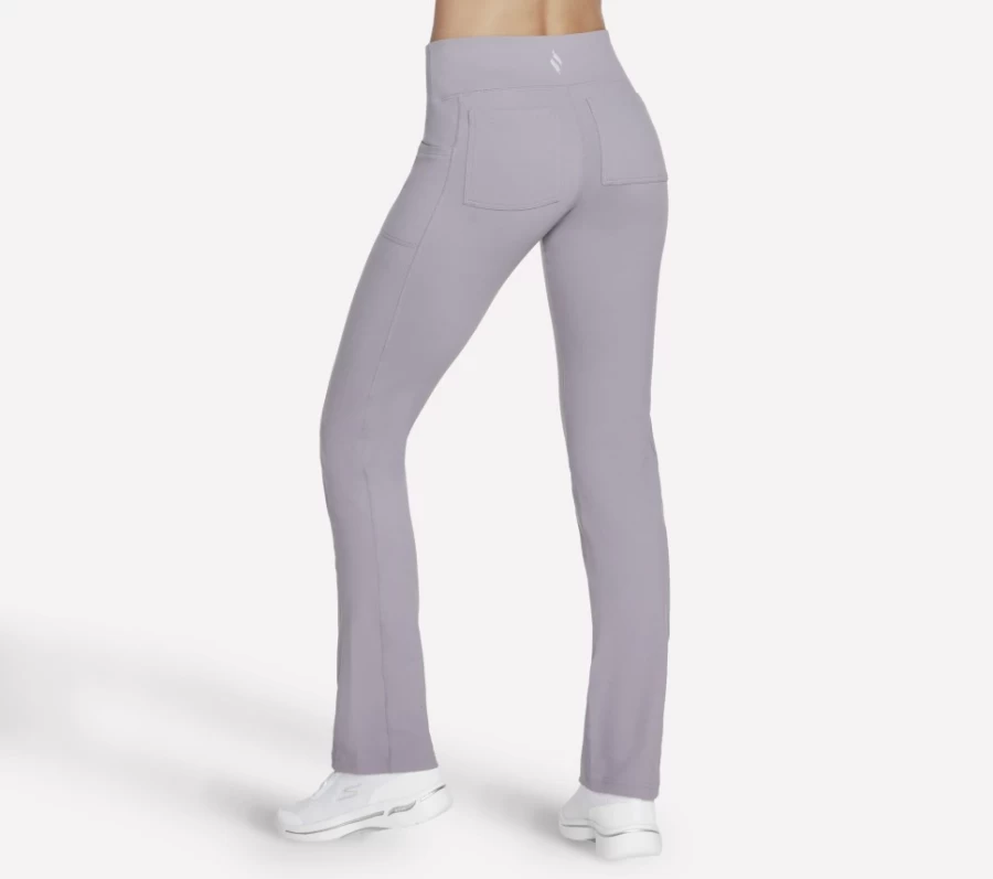 SKECHERS Women's Go Walk OG Pant Regular Length - Pewter | Comfortable Walking Pants for Women