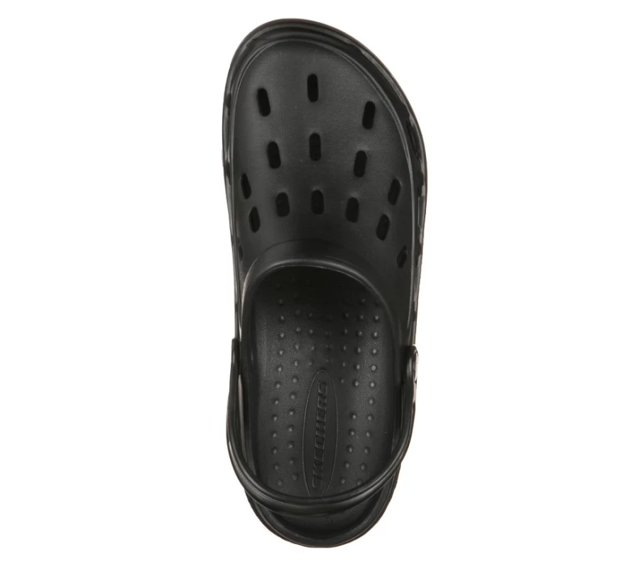 SKECHERS Men's Foamies Swifters Steady Sneakers in Black