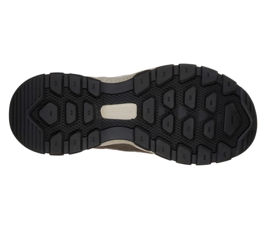SKECHERS Men's Light Tan Work Shoes - Queznell St Wp Style
