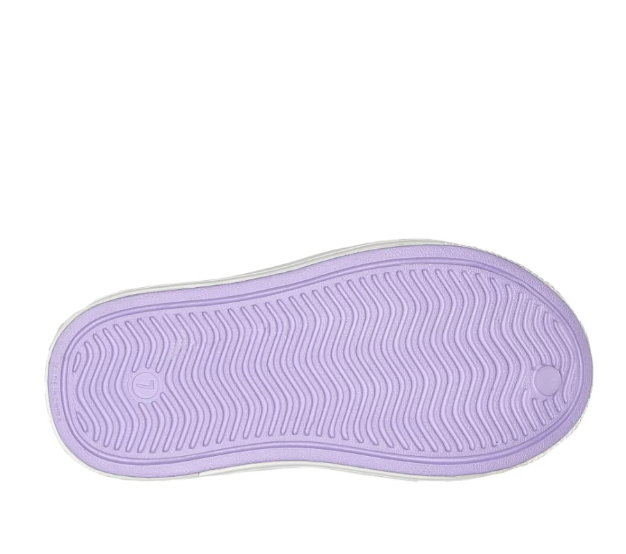 SKECHERS Kids' Foamies Guzman Steps - Butterfly Sneakers in Lavender & Pink