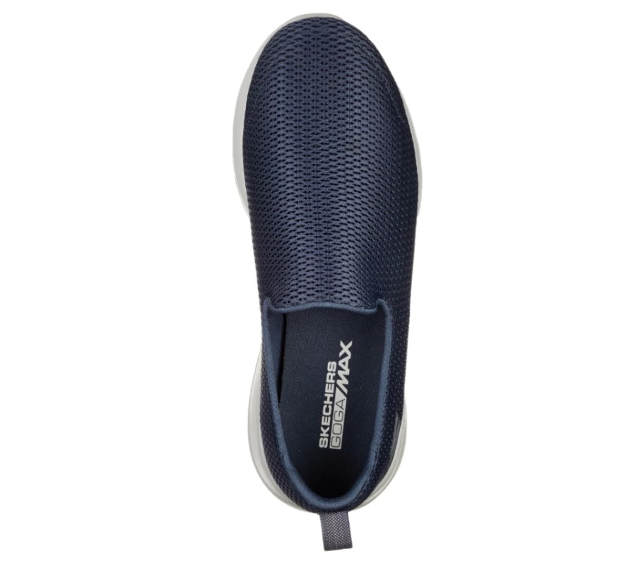 SKECHERS Men's Gowalk Max Sneakers in Navy & Gray - Lightweight Walking Shoes for Comfort & Support
