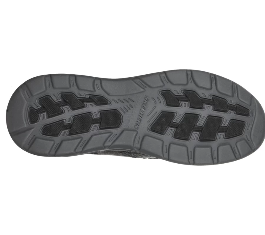 SKECHERS Men's Arch Fit Motley Sneakers in Black - Rolens Style Comfort Shoes