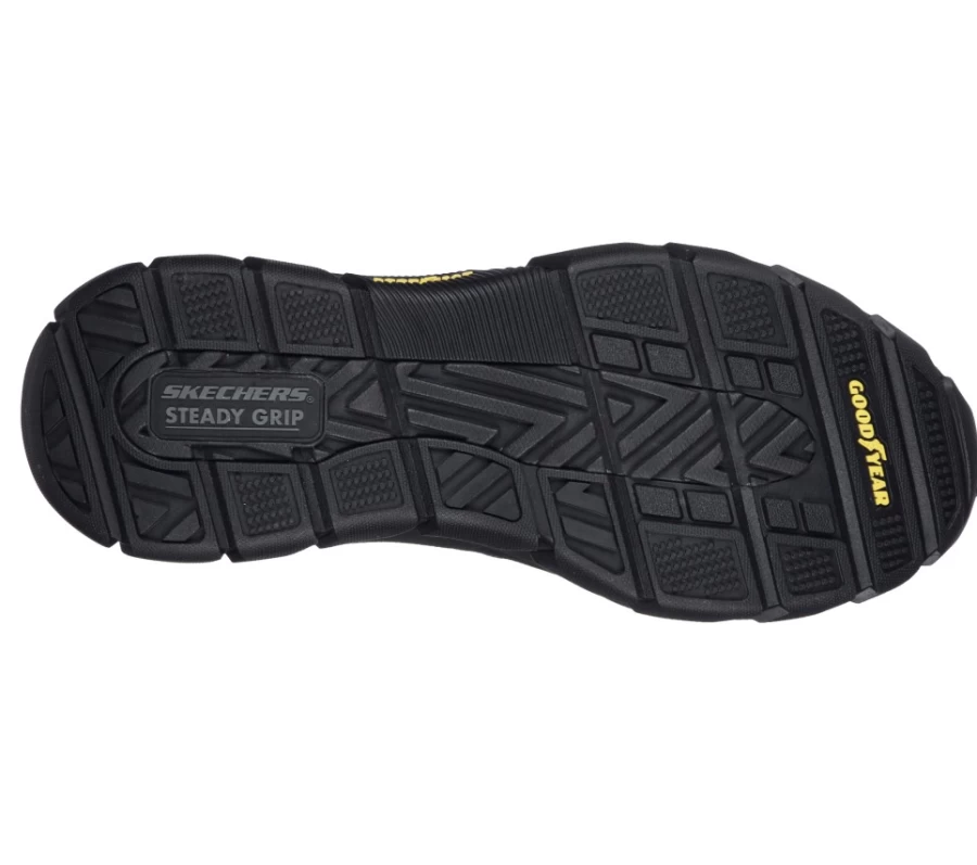 SKECHERS Men's Relaxed Fit Respected - Calum Black Casual Shoes