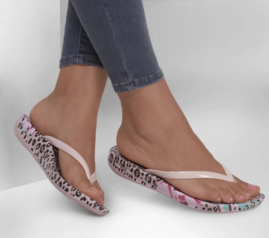 SKECHERS Women's Arch Fit Bungalow Sneakers in Pink & Multi-Color for Comfort & Style