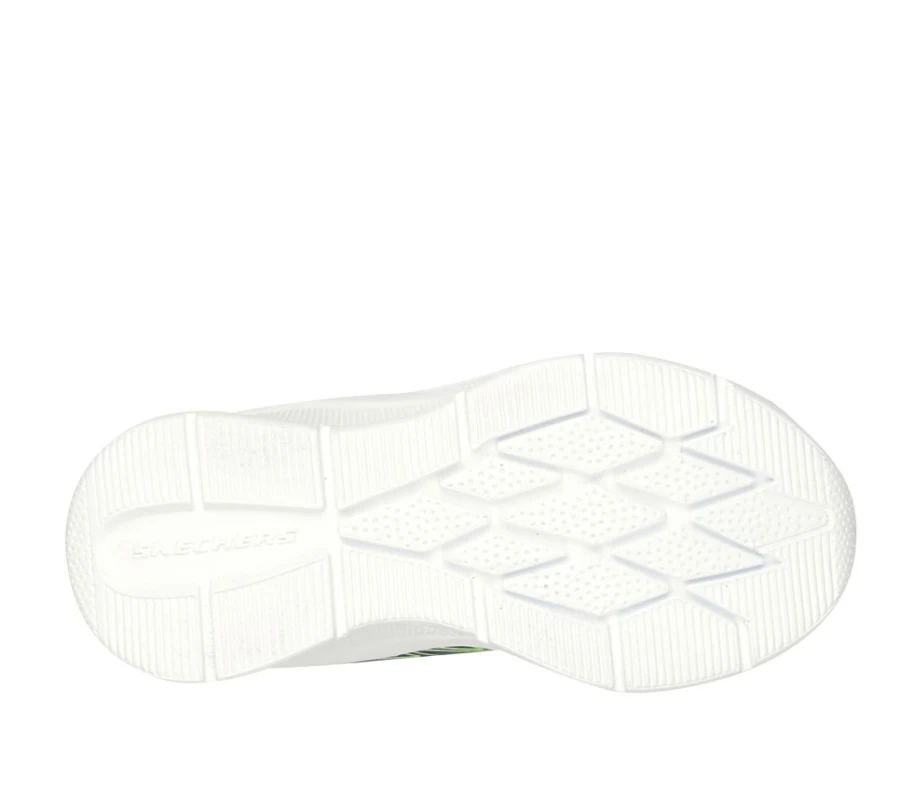 SKECHERS Kids Navy/Lime Microspec - Texlor Sneakers for Comfort and Style