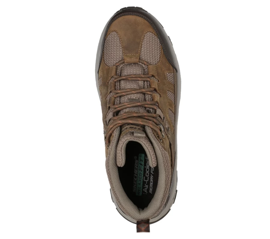 SKECHERS Men's Edgmont - Voxter Relaxed Fit Desert Brown Casual Shoes