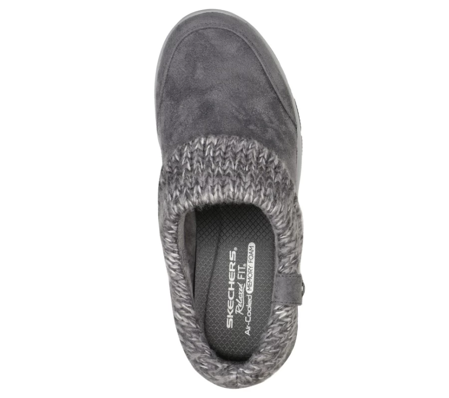 SKECHERS Women's Easy Going - Good Duo Sneakers in Gray | Comfortable Casual Shoes