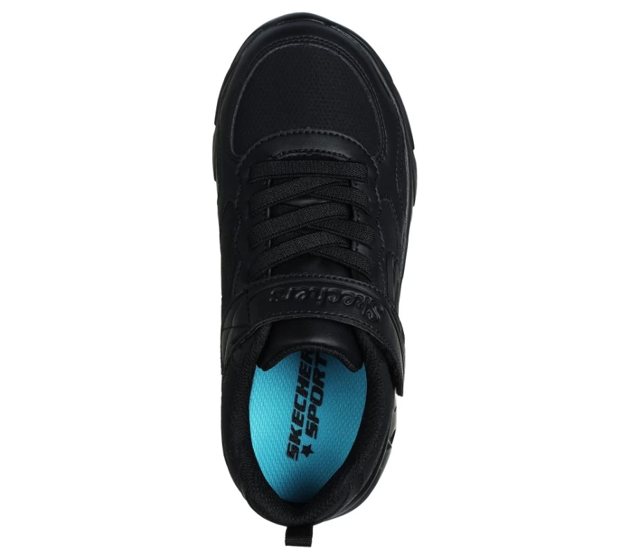 SKECHERS Kids Dynamic Dash - Black Running Shoes for Active Children