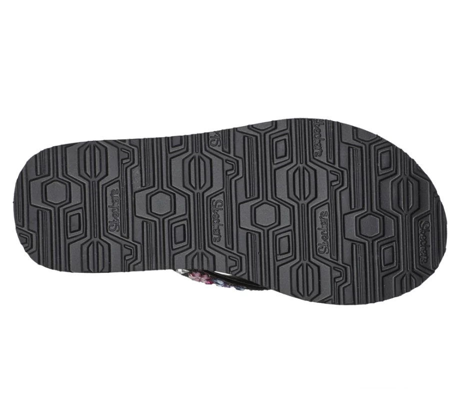 SKECHERS Kids Meditation - Zen Setter Sneakers in Black / Multi for Comfort & Style