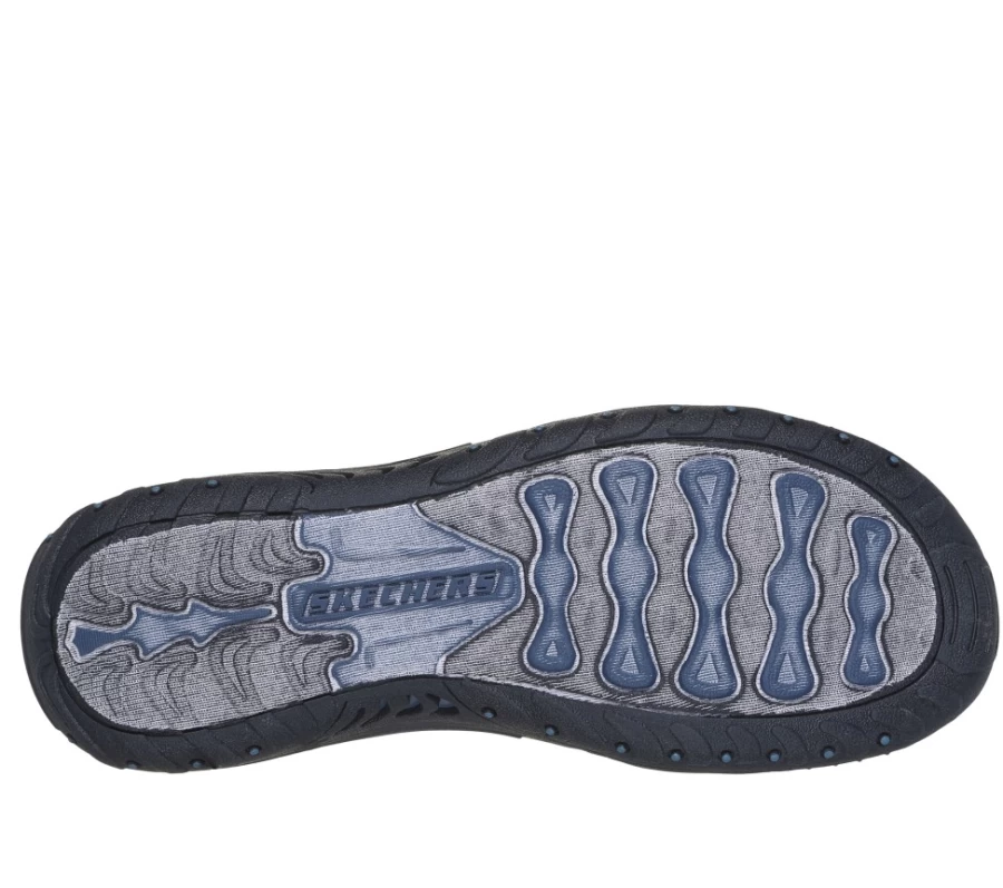 SKECHERS Women's Navy Multi Reggae - Sew Me Sneakers