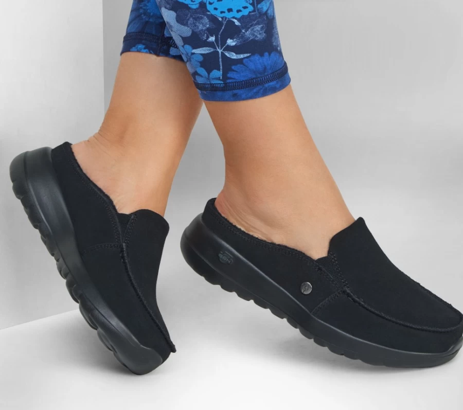 SKECHERS Women's On-The-Go Joy Cheering Sneakers in Black - Comfortable Walking Shoes
