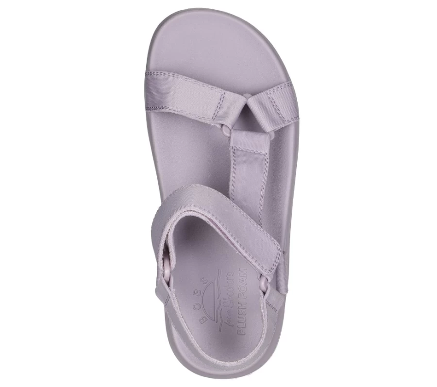 SKECHERS Women's Bobs Pop Ups 3.0 Sneakers in Lilac - Comfortable Slip-On Walking Shoes