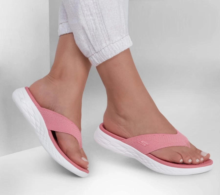 SKECHERS Women's On-The-Go 600 - Flourish Walking Shoes in Coral