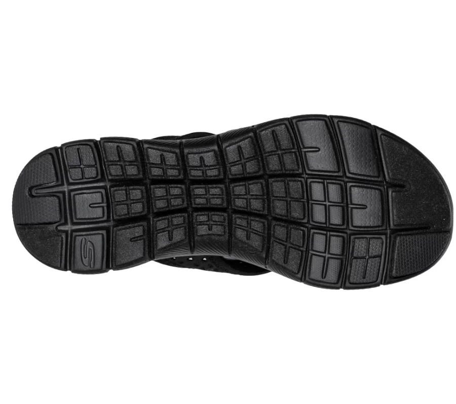 SKECHERS Women's Flex Appeal 2.5 Sneakers in Black - Comfortable Walking Shoes