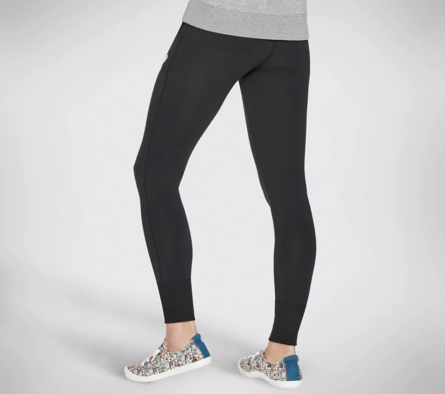 SKECHERS Women's Black Jogging Leggings - Bobs Apparel Active Wear