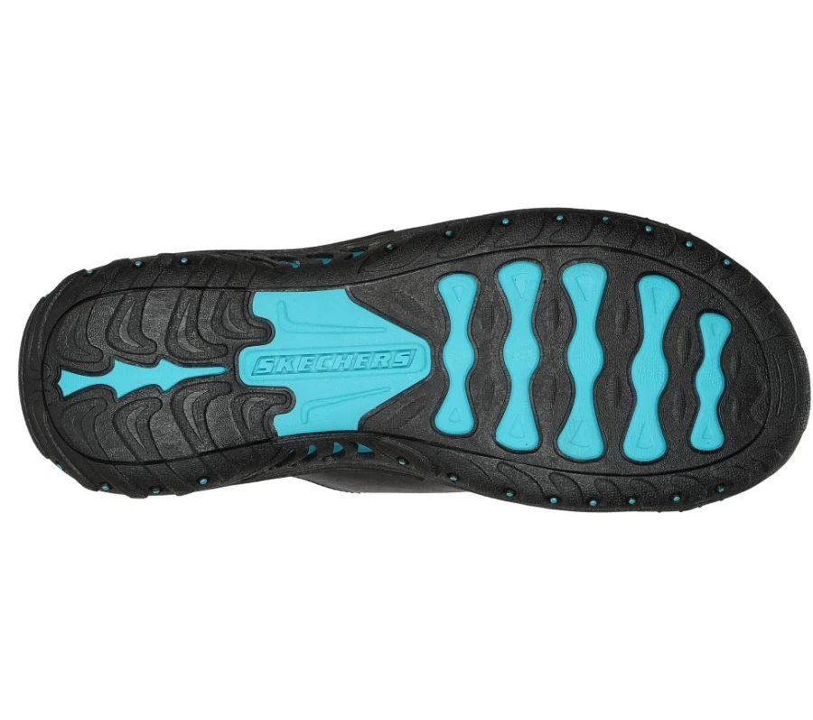 "SKECHERS Women's Black Reggae Jammin' Sneakers - Comfortable Casual Shoes"