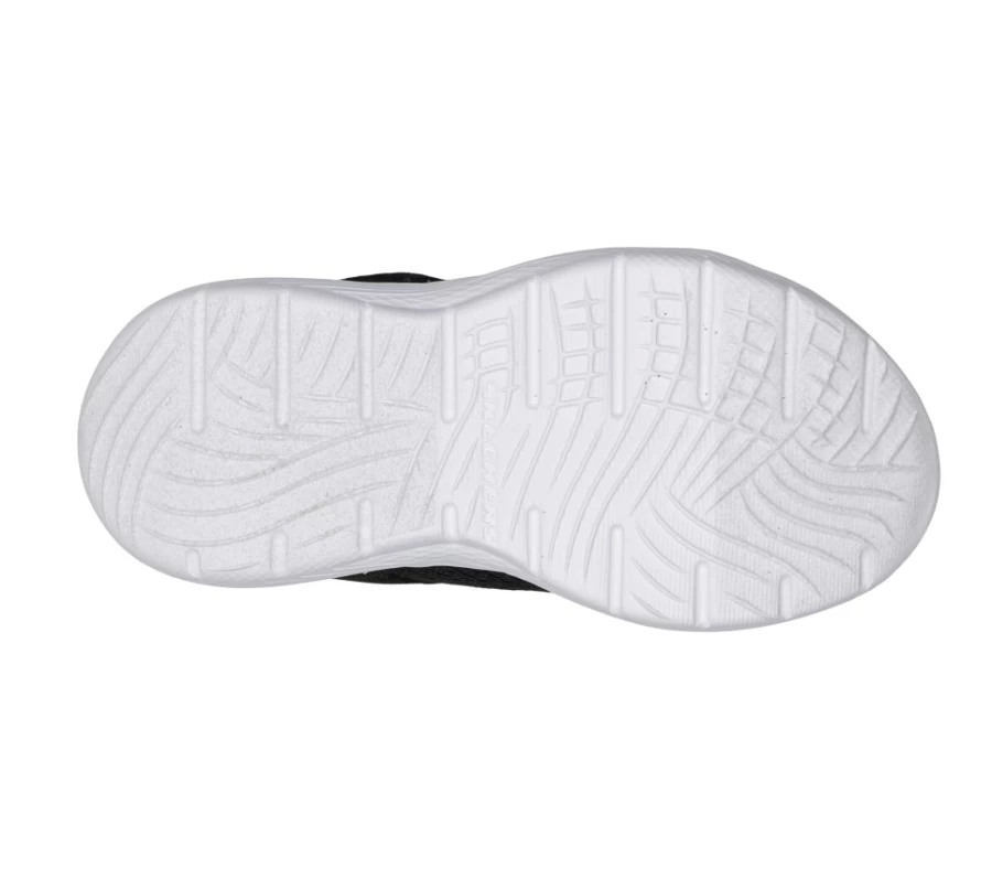 SKECHERS Kids Dyna-Lite Retler Sneakers in Black & Red - Lightweight Athletic Shoes for Children