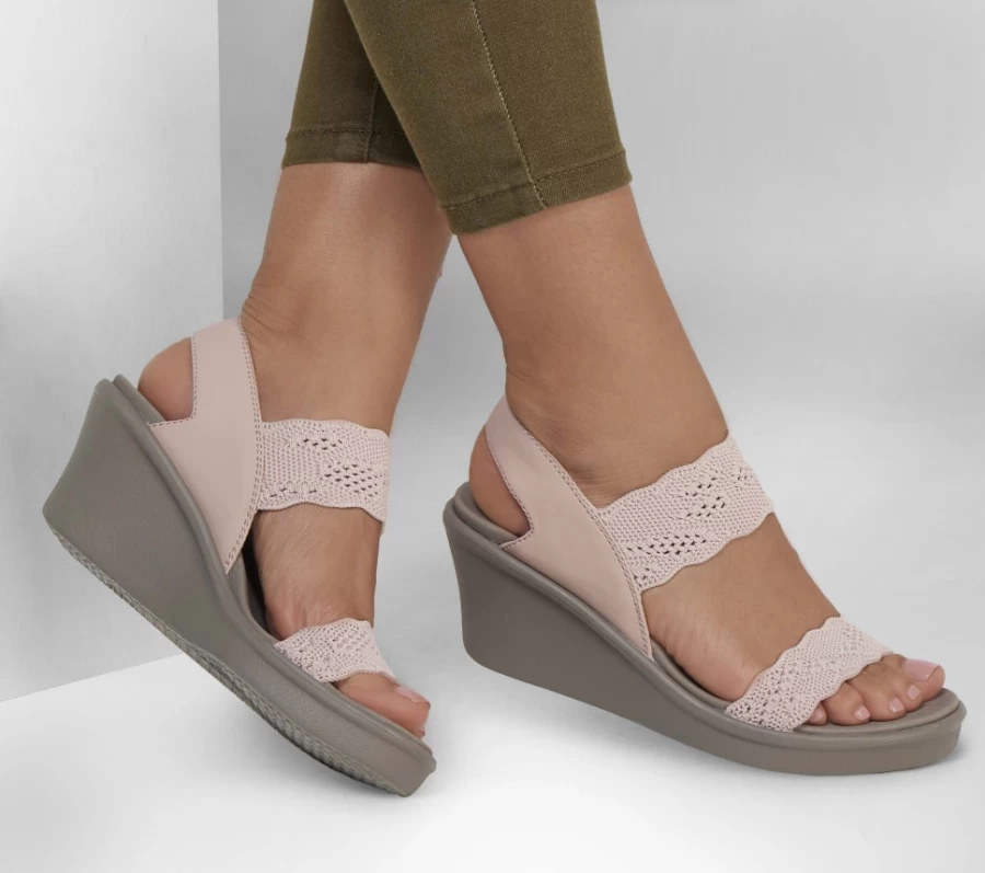 SKECHERS Women's Rumble On - New Crush Sneakers in Blush Pink