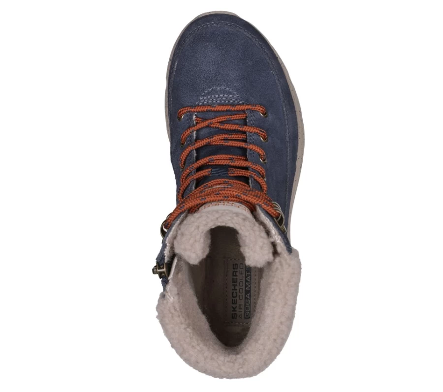 SKECHERS Women's On-The-Go Glacial Ultra Sneakers in Navy - Woodsy Comfort Walking Shoes