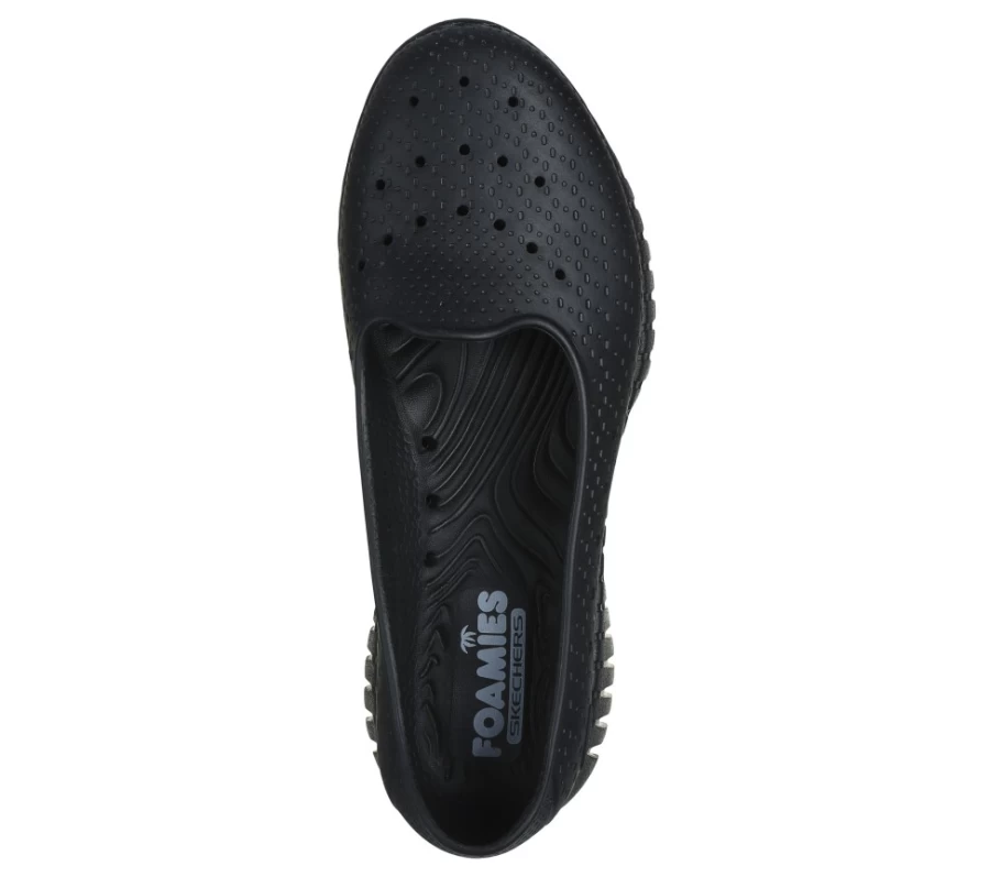 SKECHERS Women's Foamies Go Walk Smart - Sleek N Style Sneakers in Black