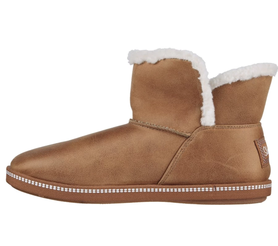 SKECHERS Women's Chestnut Cozy Campfire Song-Birds Comfortable Shoes