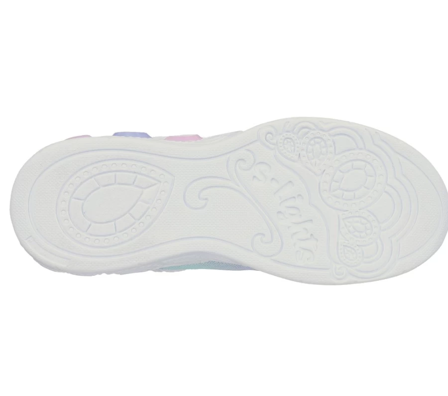 SKECHERS Kids' Princess Wishes Lavender Multi Sneakers for Girls