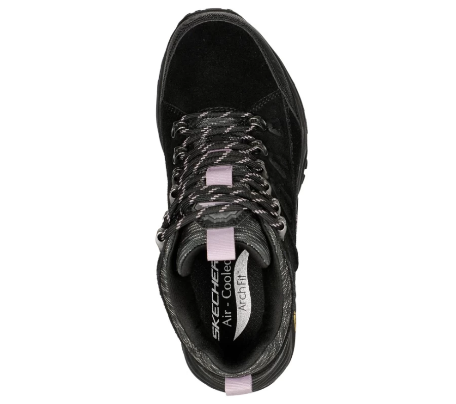 SKECHERS Women's Arch Fit Recon Slip-On Sneakers - Relaxed Fit Comfort Shoes in Black