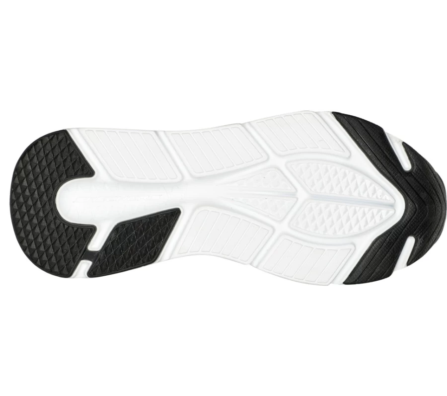 SKECHERS Women's Max Cushioning Elite Sneakers in White & Black for Intense Workouts