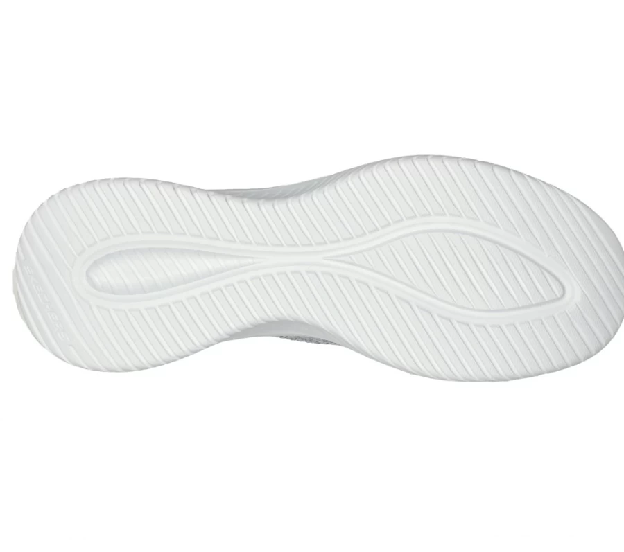 SKECHERS Men's Ultra Flex 3.0 - Demcheck White Black Athletic Walking Shoes