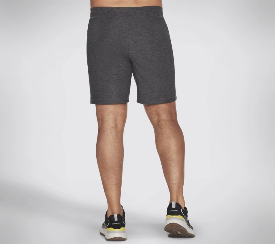 SKECHERS Men's Skech-Knits Ultra Go Lite 7-Inch Shorts - Black/Charcoal