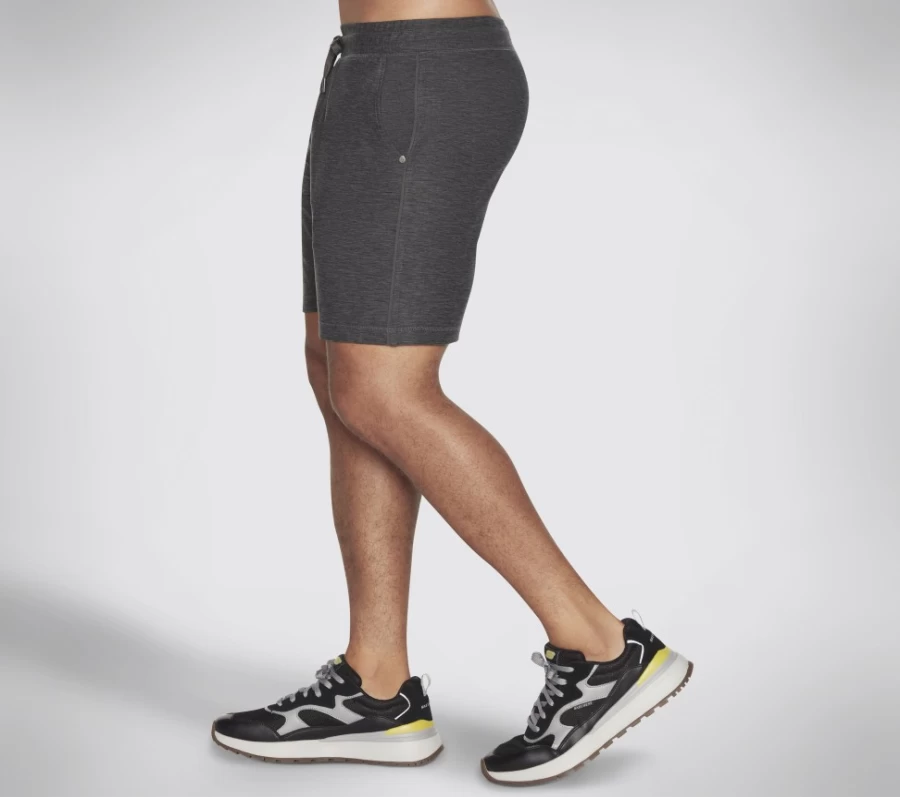 SKECHERS Men's Skech-Knits Ultra Go Lite 7-Inch Shorts - Black/Charcoal