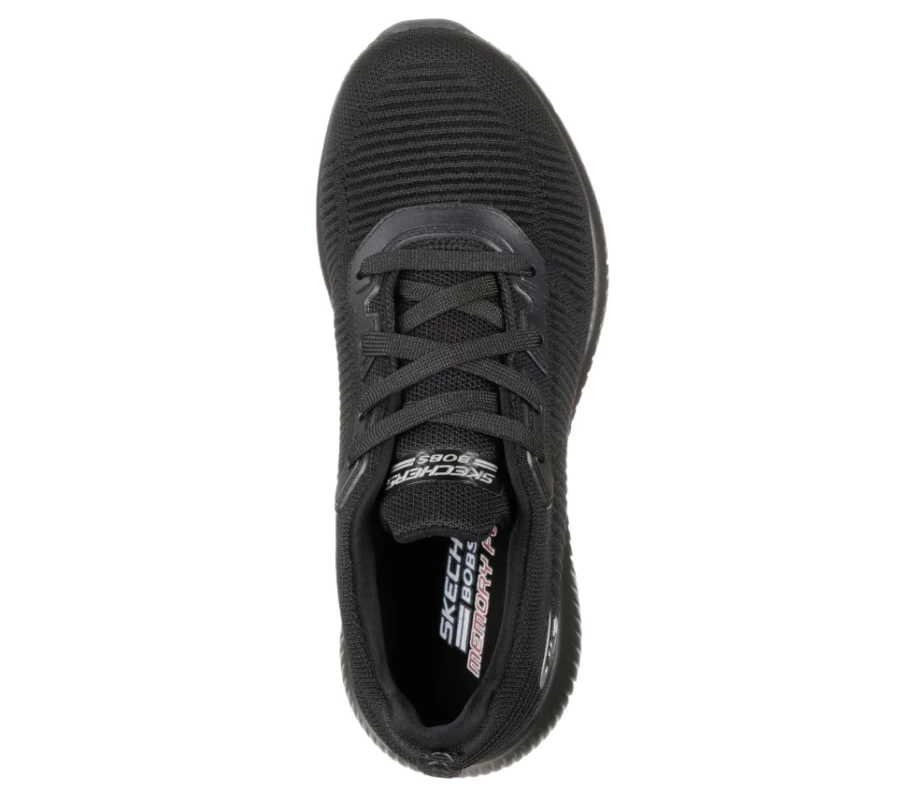 SKECHERS Women's Bobs Sport Squad - Tough Talk Sneakers in Black