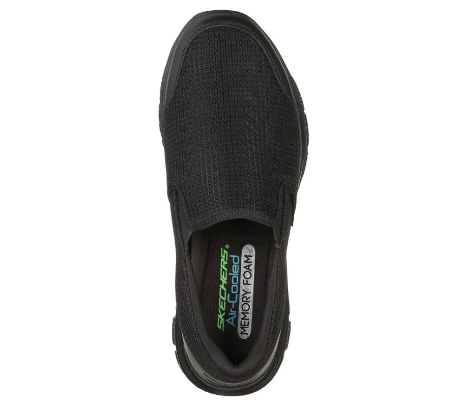 SKECHERS Men's Flex Advantage 4.0 Sneakers in Black - Tuscan Style Walking Shoes