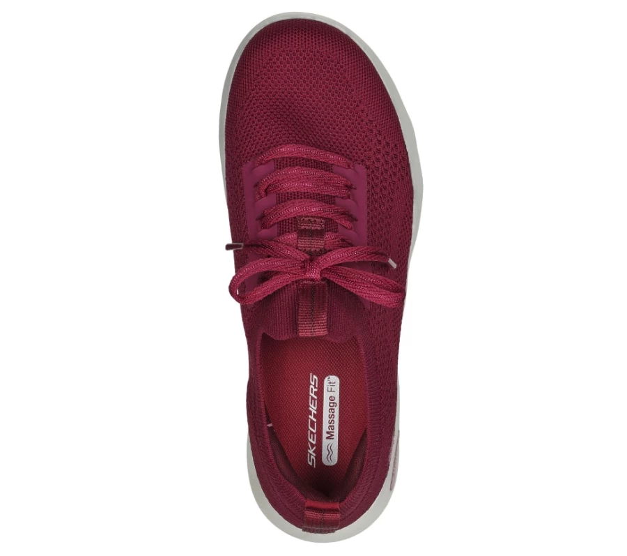 SKECHERS Women's Massage Fit Lite - Intrigue Sneakers in Fuchsia for Comfort & Style