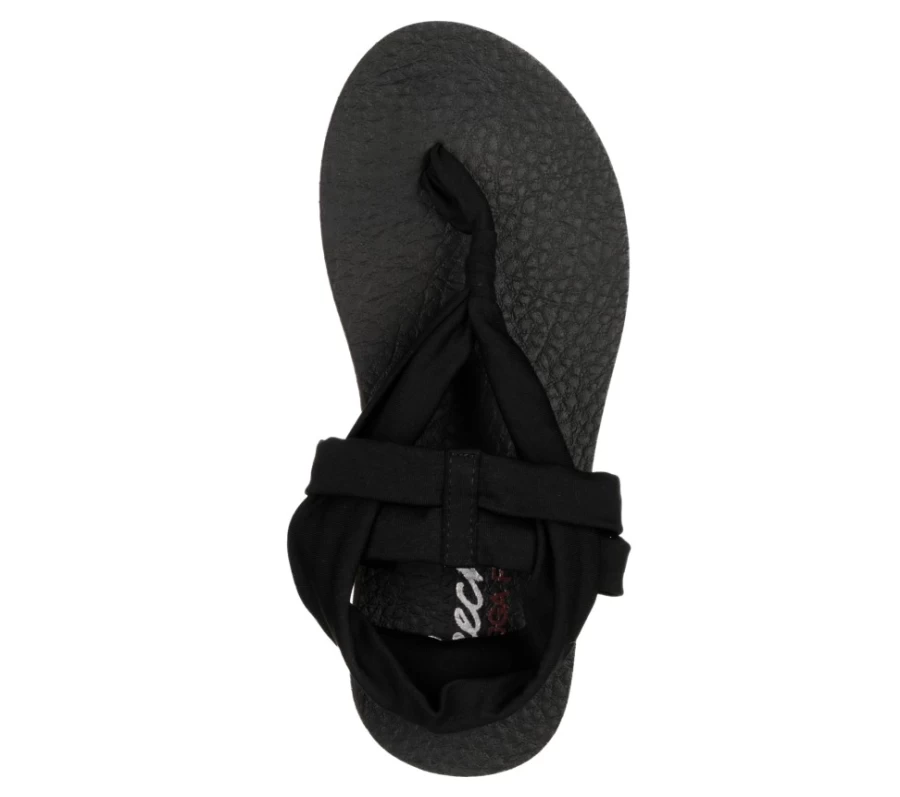 SKECHERS Women's Black Studio Kicks Meditation Sneakers