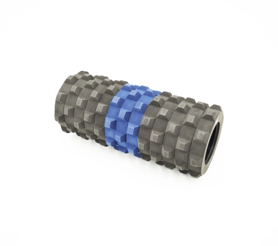 SKECHERS Men's Black Fitness Deep Tissue Massage Roller for Muscle Recovery & Pain Relief