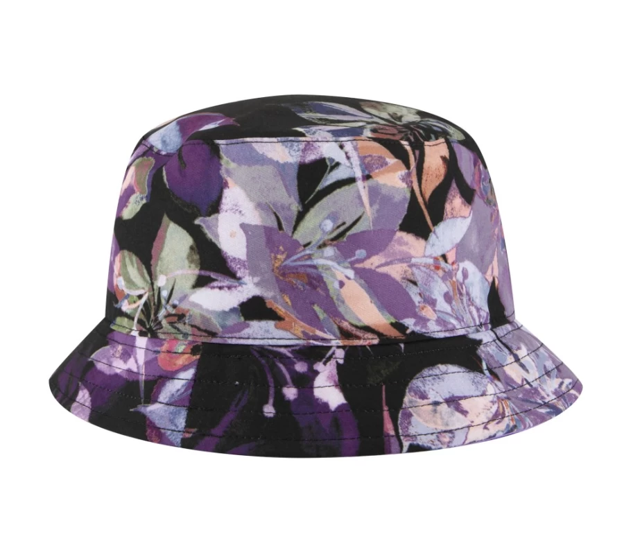 SKECHERS Women's Reversible Bucket Hat in Purple & Periwinkle | Ultra Violet Style