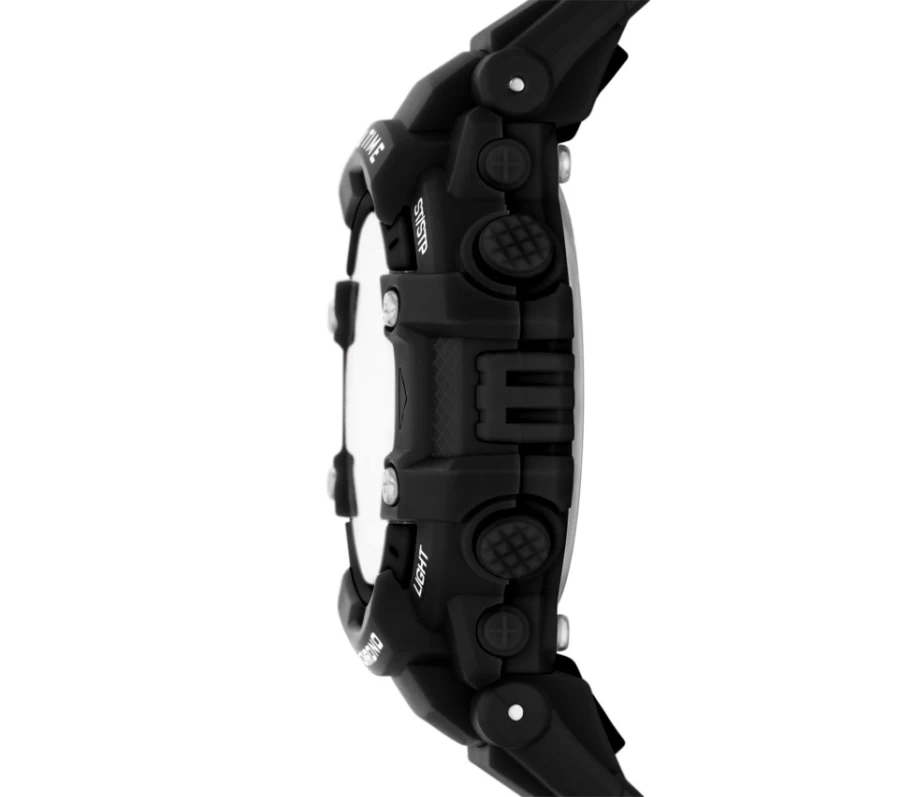 SKECHERS Women's Black Dual Time Watch - Stylish Analog Digital Timepiece