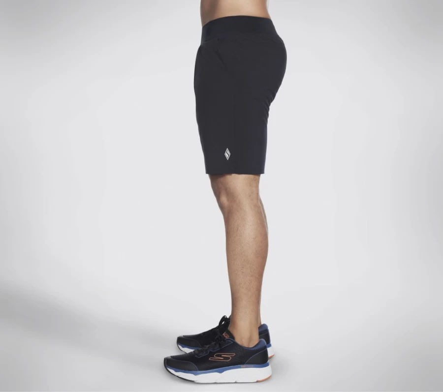 SKECHERS Men's Movement 7 Inch Short II - Black Athletic Running Shorts