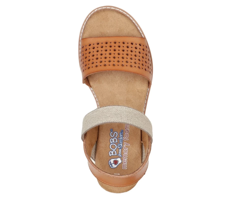 SKECHERS Women's Luggage Bobs Desert Kiss - Triple Scoop Sneakers