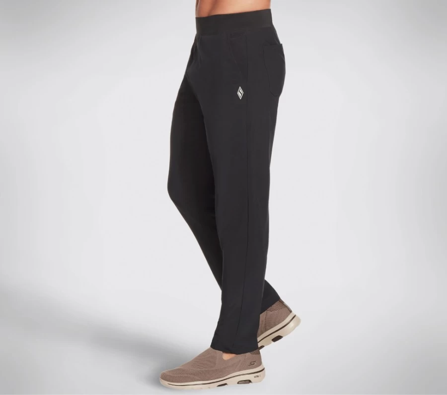 SKECHERS Men's Gowalk Action Pants - Black Comfortable Walking Trousers