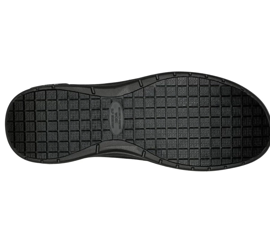 SKECHERS Women's Arch Fit Melo Sr Sneakers in Black - Comfortable Walking Shoes