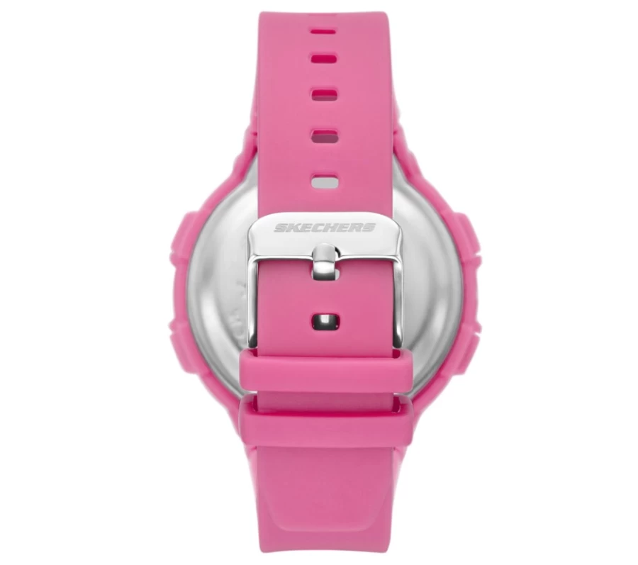 SKECHERS Women's Pink Crenshaw Watch - Stylish Casual Wristwatch for Women