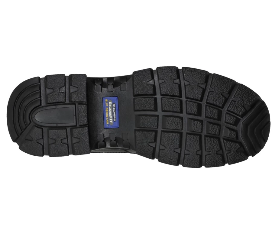 SKECHERS Men's Wascana Kallin Relaxed Fit Sneakers in Black