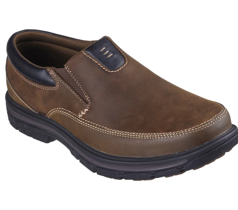 SKECHERS Men's Vigor 3.0 Sneakers in Gray & Black - Lightweight Walking Shoes