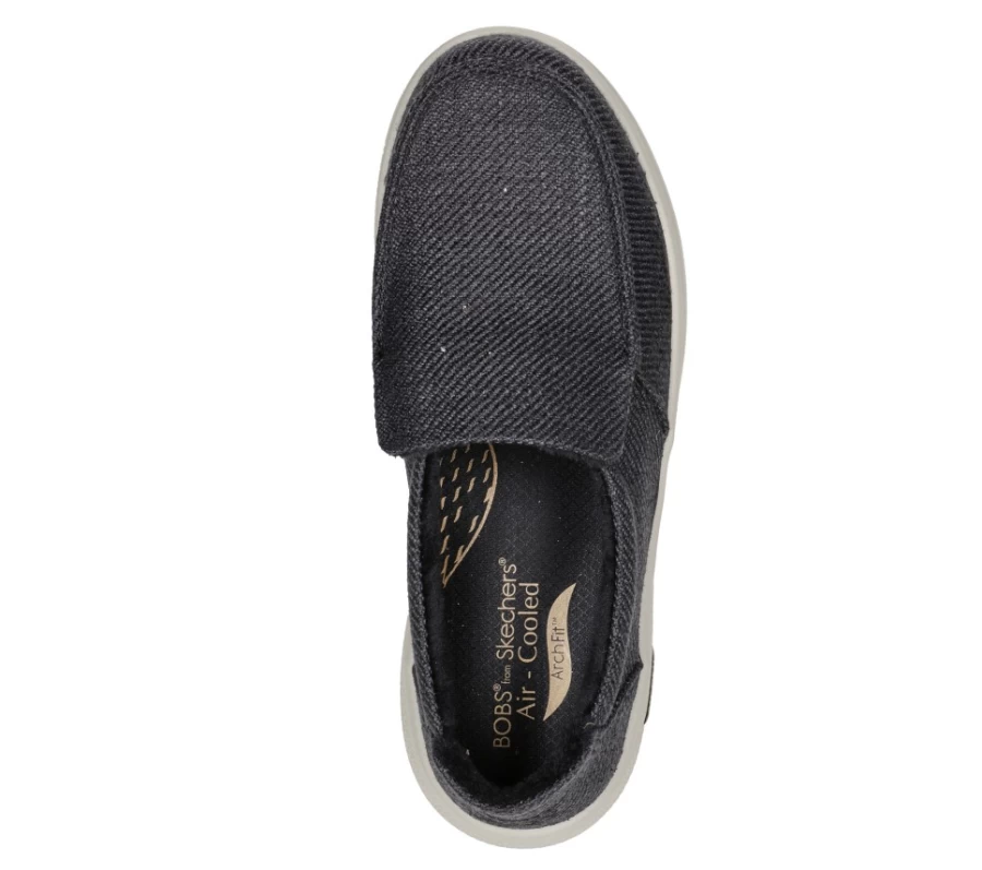 SKECHERS Women's Arch Fit Skipper - Sweet Getaway Slip-On Sneakers in Black